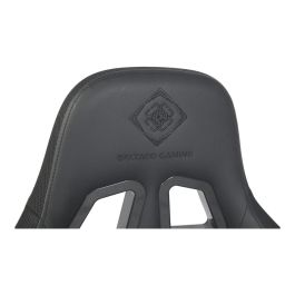 Deltaco Gaming DC410 Silla Gaming Ergonómica, Negro, Respaldo Ajustable 90-180°, Asiento y Respaldo Acolchados, Peso Máx. 120 kg, Altura Máx. 185 cm, Reposabrazos 2D