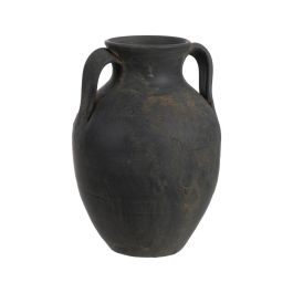 Vasija Gris Envejecido Barro Decoración 26 X 26 X 36 cm Precio: 43.0034. SKU: B178T8ZFKR