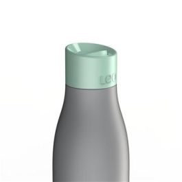 Berghoff 3950224 Termo con Dos Tapones, Verde, 0,55L, Doble Pared Aislado al Vacío