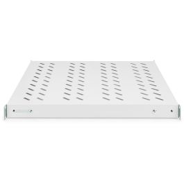 Digitus Balda para Armario Rack 1U 19" Gris Profundidad Ajustable 500-750mm hasta 50kg