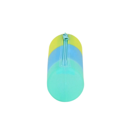 Safta Portatodo Redondo Silicona Tricolor (Amarillo, Azul, Verde) 20x5x5cm