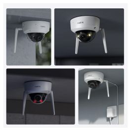 Reolink W437 Cámara de Seguridad IP WiFi Exterior 4K Interior y Exterior Inalámbrica y Cableada Google Assistant