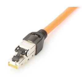 Digitus Conector RJ45 Cat6a Apantallado para Ensamblaje en Campo, Acero Inoxidable, Zinc