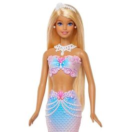 Mattel Muñeca Barbie Sirena Fantasía Pompas De Jabón 32x25x6 cm