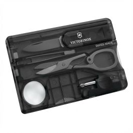 Victorinox Swiss Card Taschenmesser cuchillo de bolsillo, negro transparente, referencia V-0.71 33.T3 Precio: 40.898. SKU: B163NA2PPS