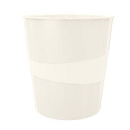 Papelera Plastico Cerrada Leitz Wow 15L Blanco Precio: 11.99000011. SKU: B13W4CS3MR