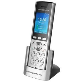 Grandstream WP820 Teléfono WiFi Inalámbrico Portátil Dual Band HD Voz Dual-MIC Bluetooth 7.5h Batería Soporte Roaming Empresas