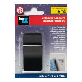 Colgador resistente al agua "rama" negro mate 2191-3 inofix