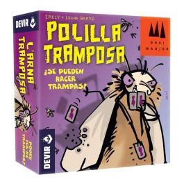 Devir Juego de Mesa La Polilla Tramposa - Juego de Cartas para Niños a Partir de 7 Años Devir Juego de Mesa La Polilla Tramposa - Juego de Cartas para Niños a Partir de 7 Años