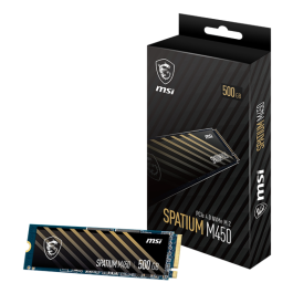 MSI M450 V1 SSD PCIe 4.0 NVMe M.2 500GB 3D NAND - Lectura 3000 MB/s, Escritura 2000 MB/s para PC/Portátil Precio: 50.49999977. SKU: B147AJTLRJ