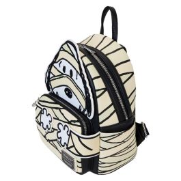 Loungefly Mochila Mini Snoopy Mummy Piel Vegana 26cm con Brillo en la Oscuridad