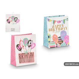 Bolsa Asa Happy Birthday Globos Surtidos 23X18X10Cm Pincello (48 Unidades) Precio: 28.69000024. SKU: B15E36NMVG