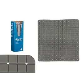 Alfombra de baño antideslizante cuadros gris 6x57x6 cm - Berilo (6 Unidades) Precio: 32.79000054. SKU: B1FH25RT4X