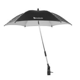 Badabulle Paraguas Sombrilla Universal Anti UV 50+ Negro para Cochecito Bebé Ø 80cm Doble Flexión y Pie Desmontable Precio: 26.49999946. SKU: S7102704