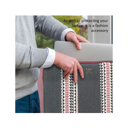 Wondee Funda para Portátil Compatible con Dispositivos de hasta 12 Pulgadas, Protección contra Golpes y Arañazos, Cierre Cremallera, Ligera, Universal, Estilo Artístico