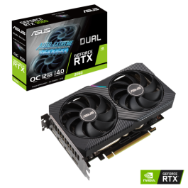 ASUS 90YV0GB2M0NA10 Tarjeta Gráfica RTX 3060 12GB GDDR6 PCIe 4.0 HDMI y 3x DisplayPort