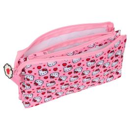 Safta Estuche Portatodo Triple Hello Kitty 120x30x220 mm
