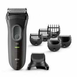 BRAUN SERIE 3 SHAVE & STYLE 3000BT Afeitadora eléctrica con recortador de barba - Negro