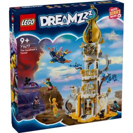 LEGO 71477 DREAMZzz La Torre del Hombre de Arena, Castillo de Juguete con Araña, Pájaro y Figuras de Brujas