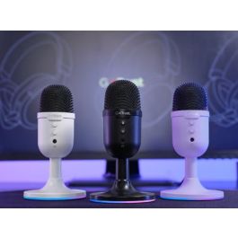 Trust GXT 234P Yunix Micrófono de superficie USB Púrpura para Mesa Gaming Streaming