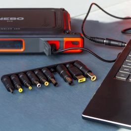 Nebo Estación de carga portátil Rambler 100 con puertos USB, inalámbricos y de CA, 94.9Wh Nebo Estación de carga portátil Rambler 100 con puertos USB, inalámbricos y de CA, 94.9Wh