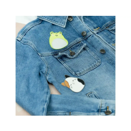 Wondee Parches para Planchar Squishmallows Cam el Gato y Wendy la Rana Set Otros Artículos Regalo 100x1x110 mm