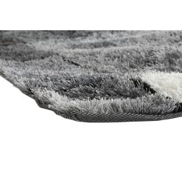 DKD Home Decor Alfombra Moderno Gris Blanco Negro 230 x 2 x 160 cm