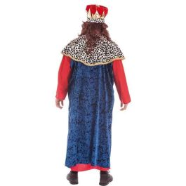Creaciones Llopis Disfraz Rey Mago Adulto con Capa Azul Talla XL Creaciones Llopis Disfraz Rey Mago Adulto con Capa Azul Talla XL