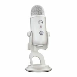 Blue Yeti BLU5099206106239 Micrófono USB Premium para Grabar, Transmisión, Gaming, Podcast en PC y Mac - Color Mist Blanca