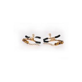 Cadena Con Pinzas Para Pezones Sportsheets Amber Beaded Cadena Con Pinzas Para Pezones Sportsheets Amber Beaded