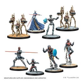 Star Wars SWP01ES Shatterpoint Juego de Mesa y Miniaturas para 2 Jugadores, Edad Mínima 14 Años