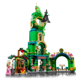 Lego Wicked 75684 Bienvenido a Emerald City - Juguete coleccionable con Glinda y Elphaba