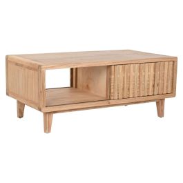DKD Home Decor Mesa de Centro de Madera de Mindi Estilo Scandi Diseño Nórdico para Salón 110 cm Ancho x 60 cm Fondo x 45 cm Alto Precio: 235.49999979. SKU: B18TBLA4V5