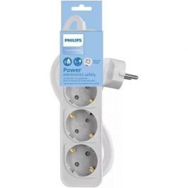 Regleta con Interruptor Philips CHP2134W/10/ 3 Tomas de corriente/ Cable 1.5m/ Blanco Precio: 8.94999974. SKU: B1HJAPPPT7