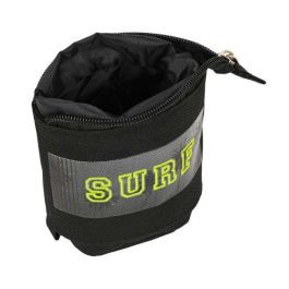 Estuche Cubilete Safta Surf Negro (8 x 19 x 6 cm)