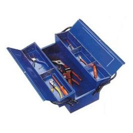 ARZ Caja de Herramientas Metálica con 3 Compartimentos, 40X21,5X19 cm Precio: 47.88999952. SKU: B14MZJFKPY
