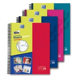Bloc Oxford School Eu.Book 4 Micro.Tapa Extra A4+ 120H Cuadric.5X5 90G Surtido (4 Col.) 5 unidades Precio: 41.7899999. SKU: BIX400118931