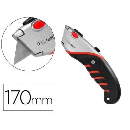 Cuter Q-Connect Metalico Ancho Aleacion De Aluminio - 2 Cuchillas De Repuesto - Cuchilla 19 mm Xd-8300 Blister 1 Unida Precio: 12.68999963. SKU: B18KXCZD2H