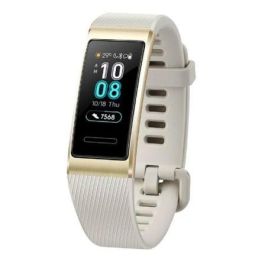 PULSERA CUANTIFICADORA HUAWEI BAND 3 PRO GOLD - PANTALLA 2.4CM - BAT 100MAH - BT4.2 - GPS - FRECUENCIA CARDIACA - RESISTENTE AL AGUA - NOTIFICACIONES