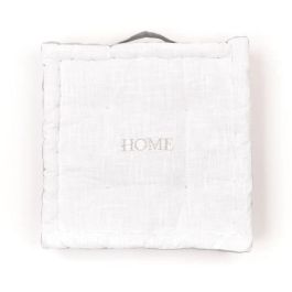 Cojín de suelo - HOY - CHARME - Slub x Chambray x Bordado Capucine - 40 x 40 x 10 cm Cojín de suelo - HOY - CHARME - Slub x Chambray x Bordado Capucine - 40 x 40 x 10 cm