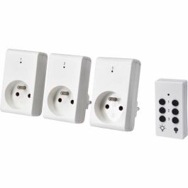 Gao GAO4004282473077 Kit 3 enchufes con mando a distancia + Mando a distancia - Blanco - 230 V Precio: 29.49999965. SKU: B1GNEV2HER