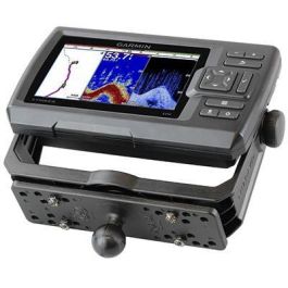 RAM Mounts RAM-B-111B Soporte Universal Bola de Goma 1" Base Rectangular para Electrónica Marina GPS CB Radio Gimbal