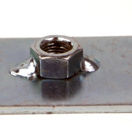 Sparco S04502 Placa de Refuerzo Cuadrada para Arnés / Cinturones de Competición Acero Inoxidable 50x80mm Rosca M10 Soldar