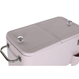 Nevera Terraza Y Jardin DKD Home Decor Rosa 43 x 80 x 74 cm Nevera Terraza Y Jardin DKD Home Decor Rosa 43 x 80 x 74 cm