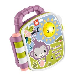 Libro Musical Mono Morado Jfn09 Fisher Price