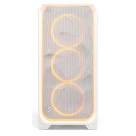 Fractal Design Meshify 3 XL Midi Torre PC Blanco TG Light Tint RGB. Caja para ATX/EATX Acero Vidrio Templado