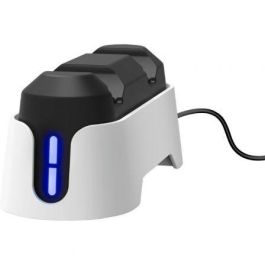 Trust Gaming GXT 228 Estación de Recarga Doble para 2 Mandos DualSense PS5 - Color Blanco, Conexión USB-C con Indicadores LED Trust Gaming GXT 228 Estación de Recarga Doble para 2 Mandos DualSense PS5 - Color Blanco, Conexión USB-C con Indicadores LED