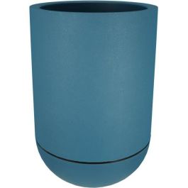 Jardinera redonda RIVIERA GRANIT TULIP - Plástico - Diámetro 50 cm - Azul Jardinera redonda RIVIERA GRANIT TULIP - Plástico - Diámetro 50 cm - Azul