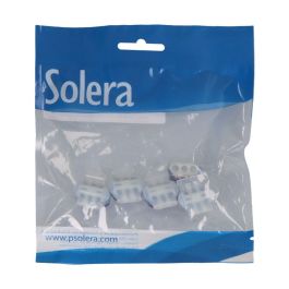 Solera CLG15AZ Conector Estanco con Gel IP67 para Cable de 3x1,5mm², Azul (5 Unidades)