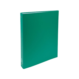 Exacompta Carpeta 4 Anillas 30mm DIN A4 Cartón Forrado Verde Oscuro